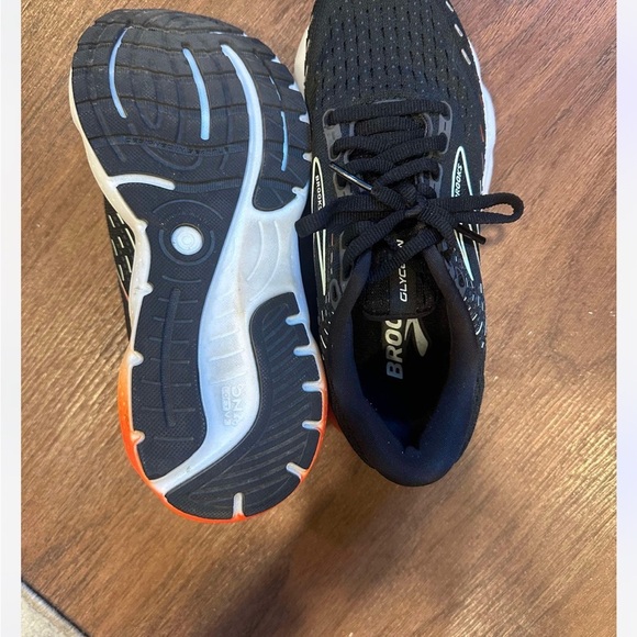 Brooks Glycerin 20 Women's Size 6.5 Black/red/opal Running Shoes - Picture 3 of 5
